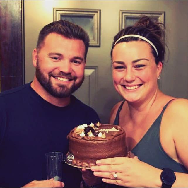 Engagement celebration at our home in Minneapolis