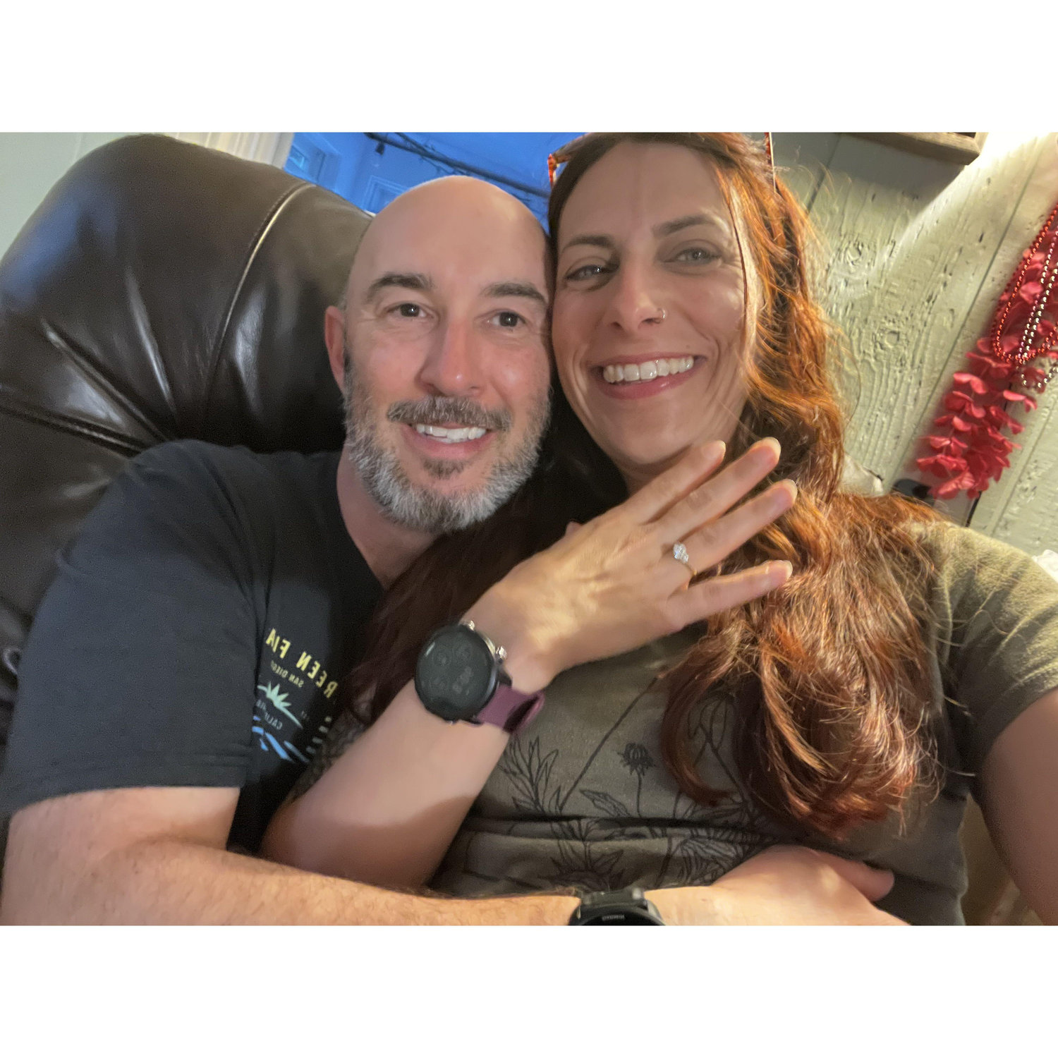 She said yes!