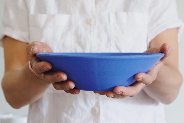 Cerulean Blue Pasta Bowl