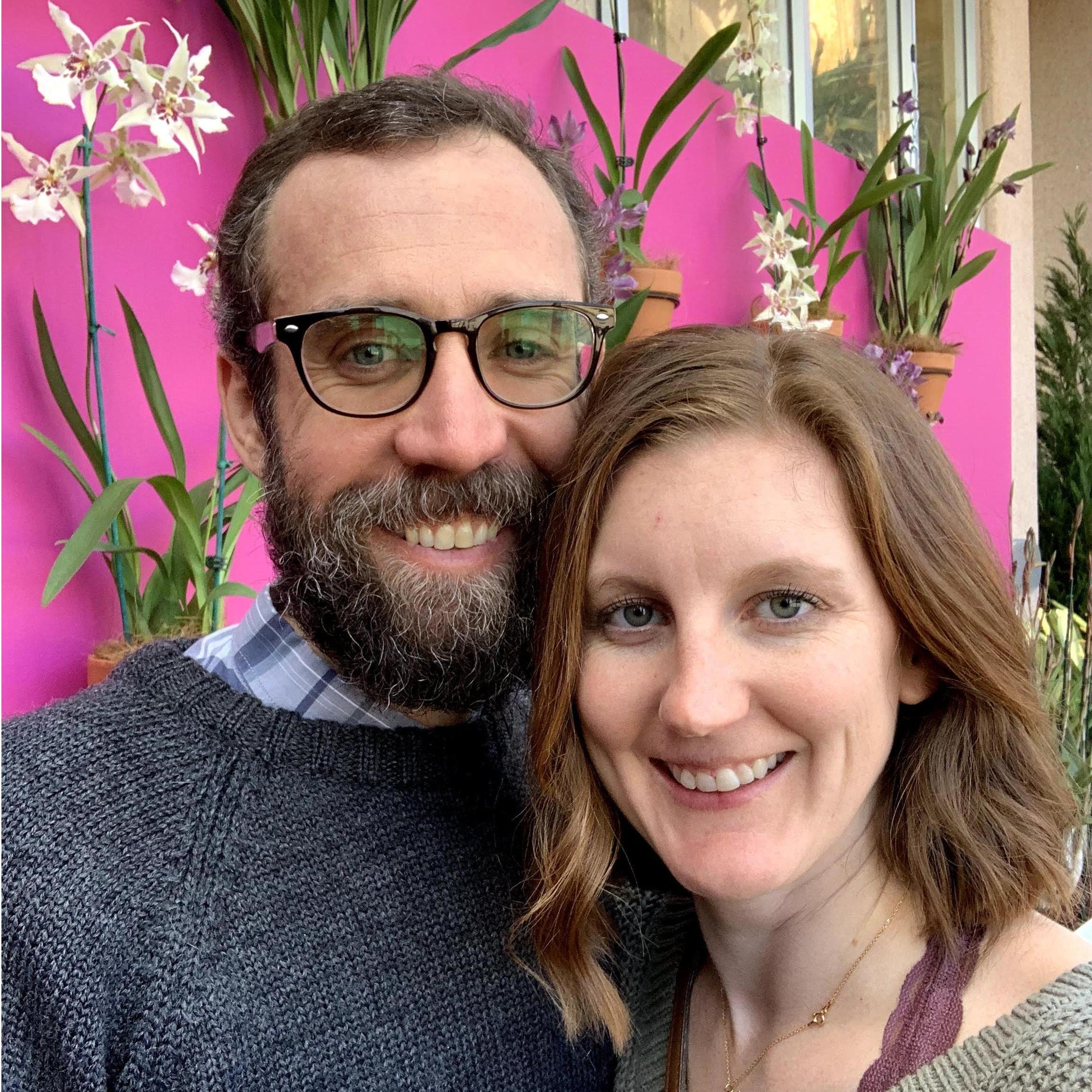 Atlanta Botanical Gardens--our go-to date night!