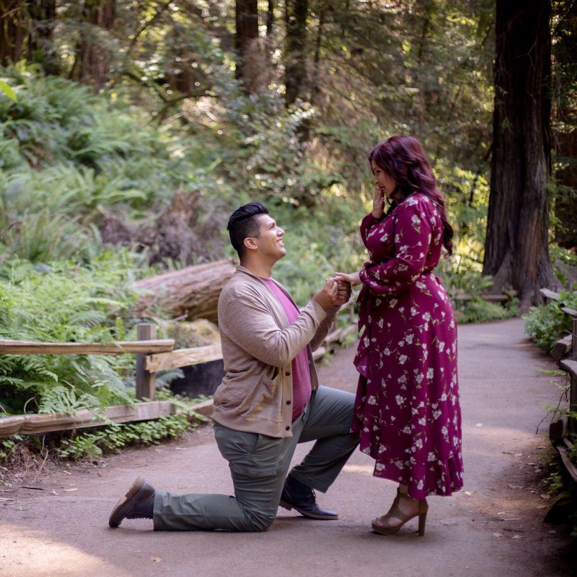Engagement Photos - Muir Woods