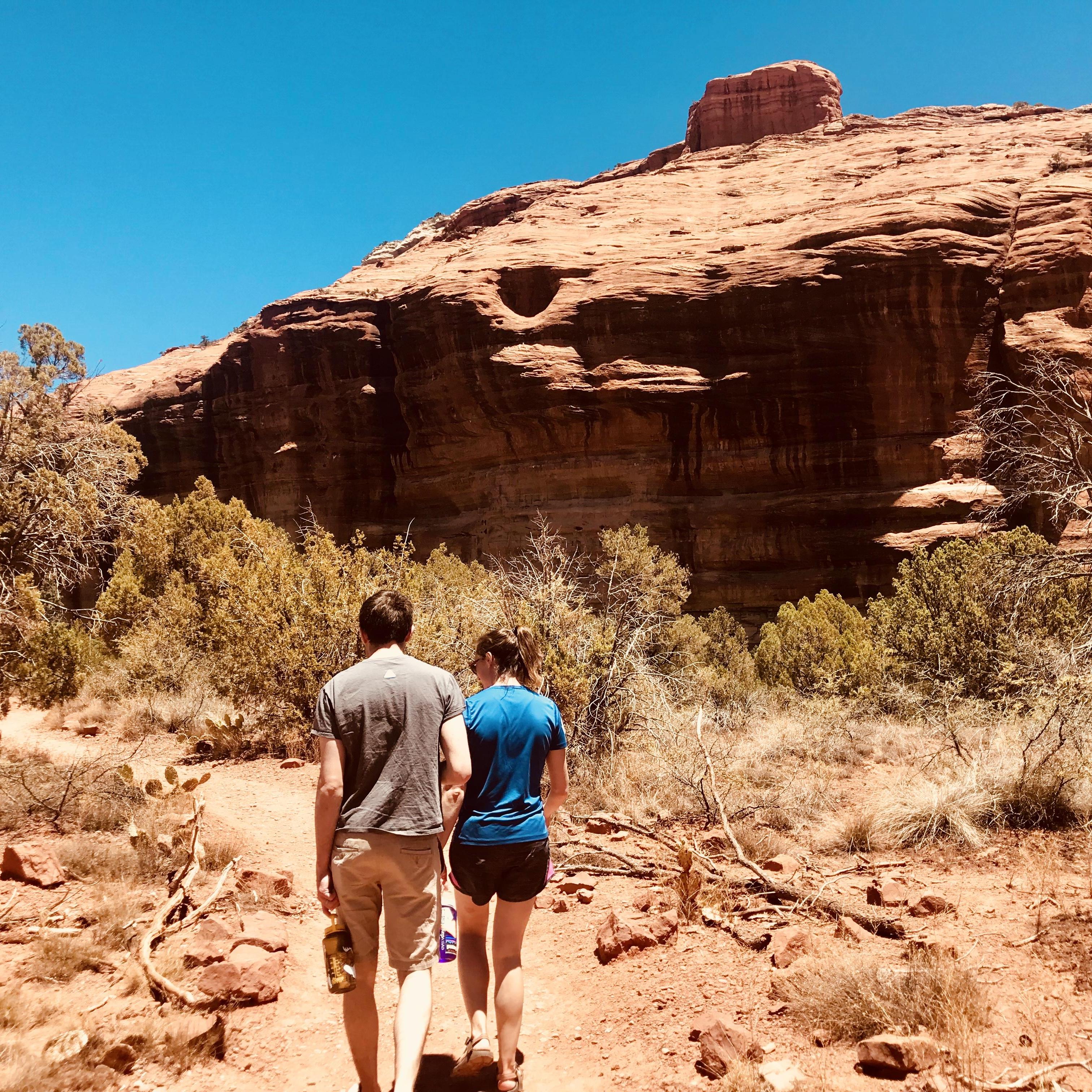 exploring in Arizona