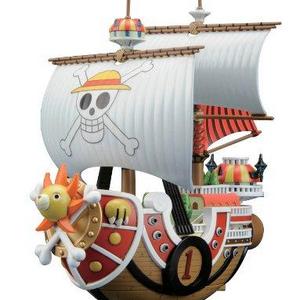 15 years and up - Bandai Hobby Thousand Sunny Model Ship "One Piece" - Grand Ship Collection
