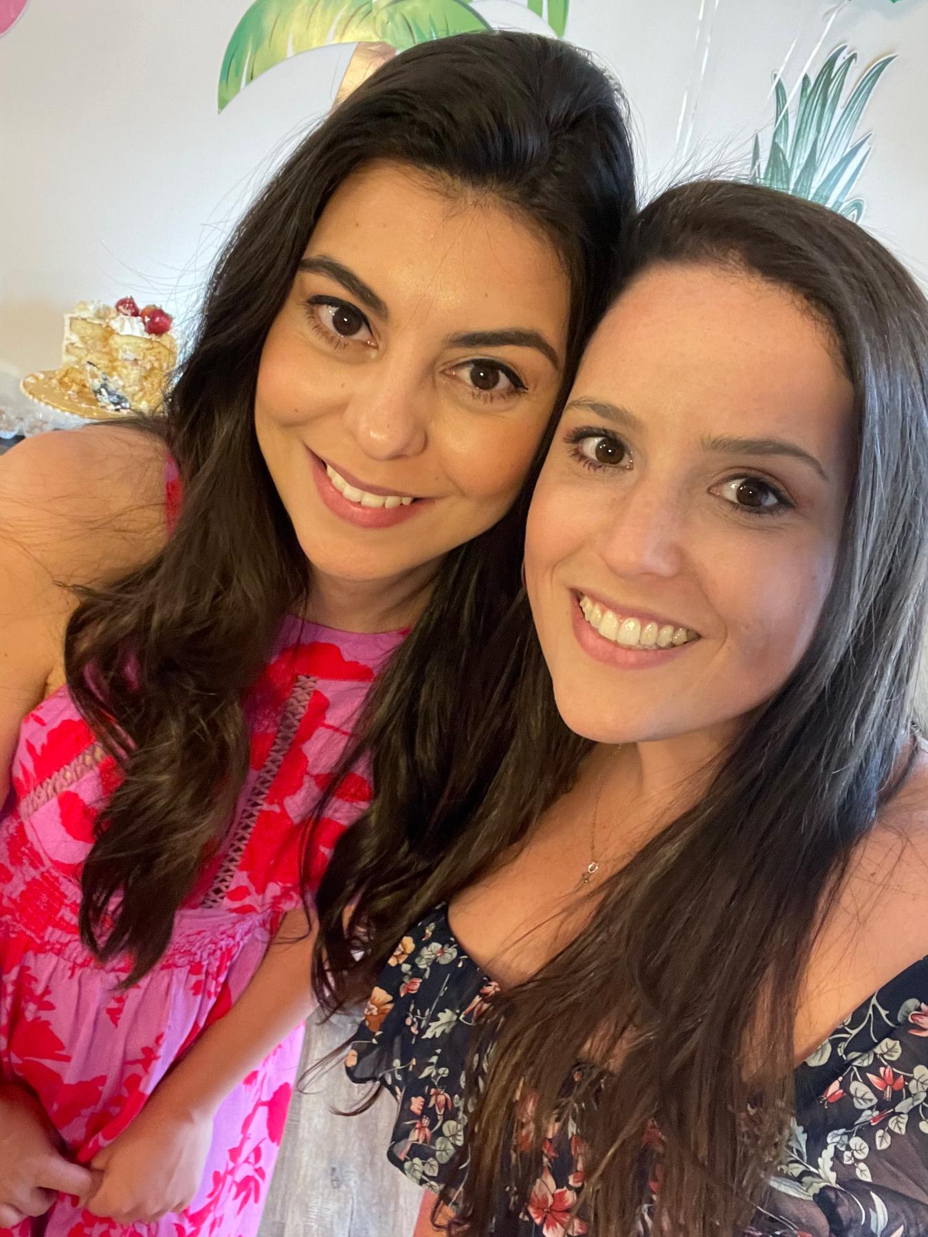 Natalia visiting Isa and Sergio in 2021