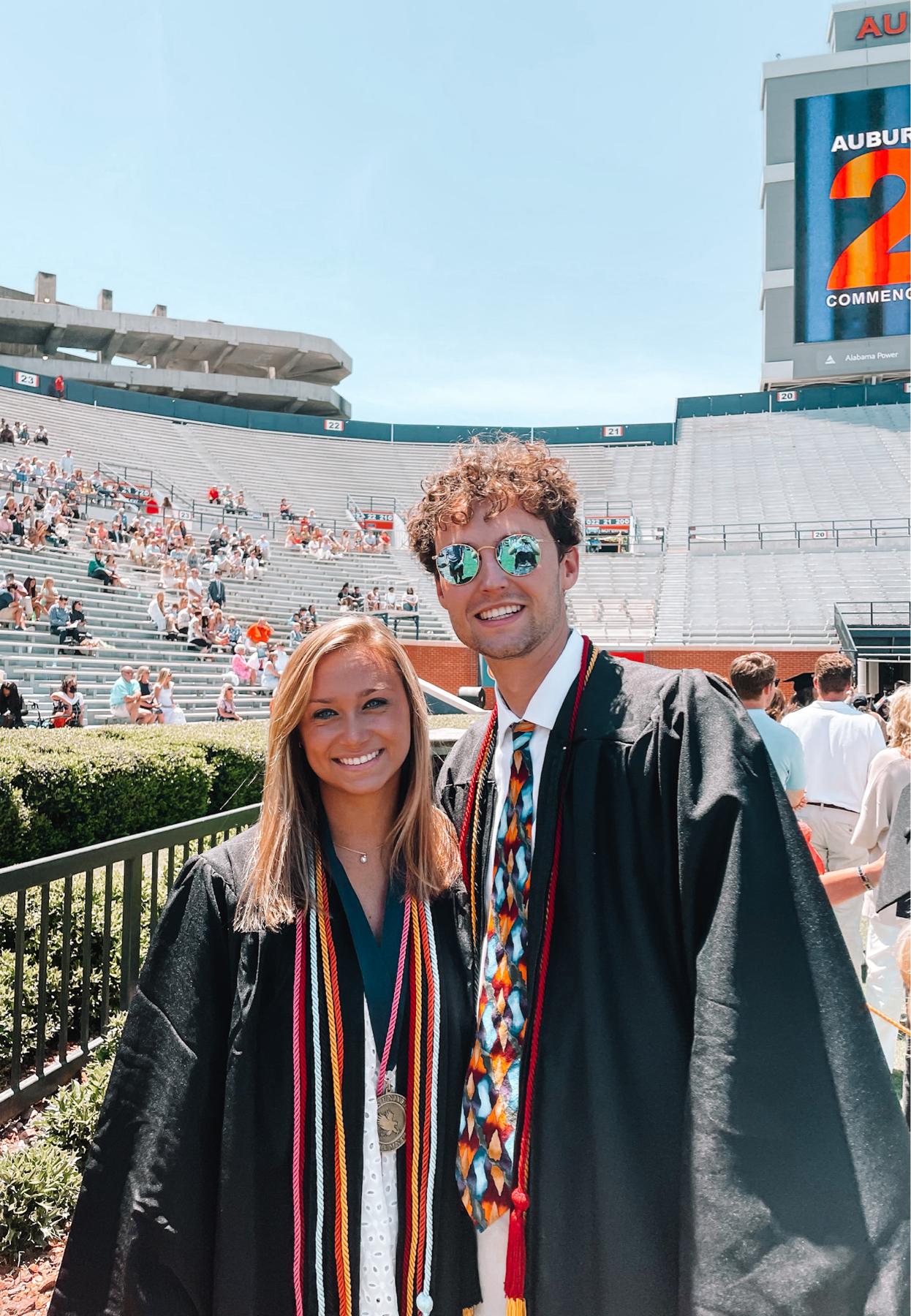 Graduated from undergrad at Auburn together!