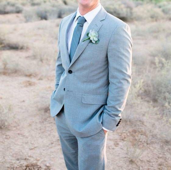 BELMEADE MEN'S WEAR | Oxford Blue Slim Fit Suit $284
*Similar*