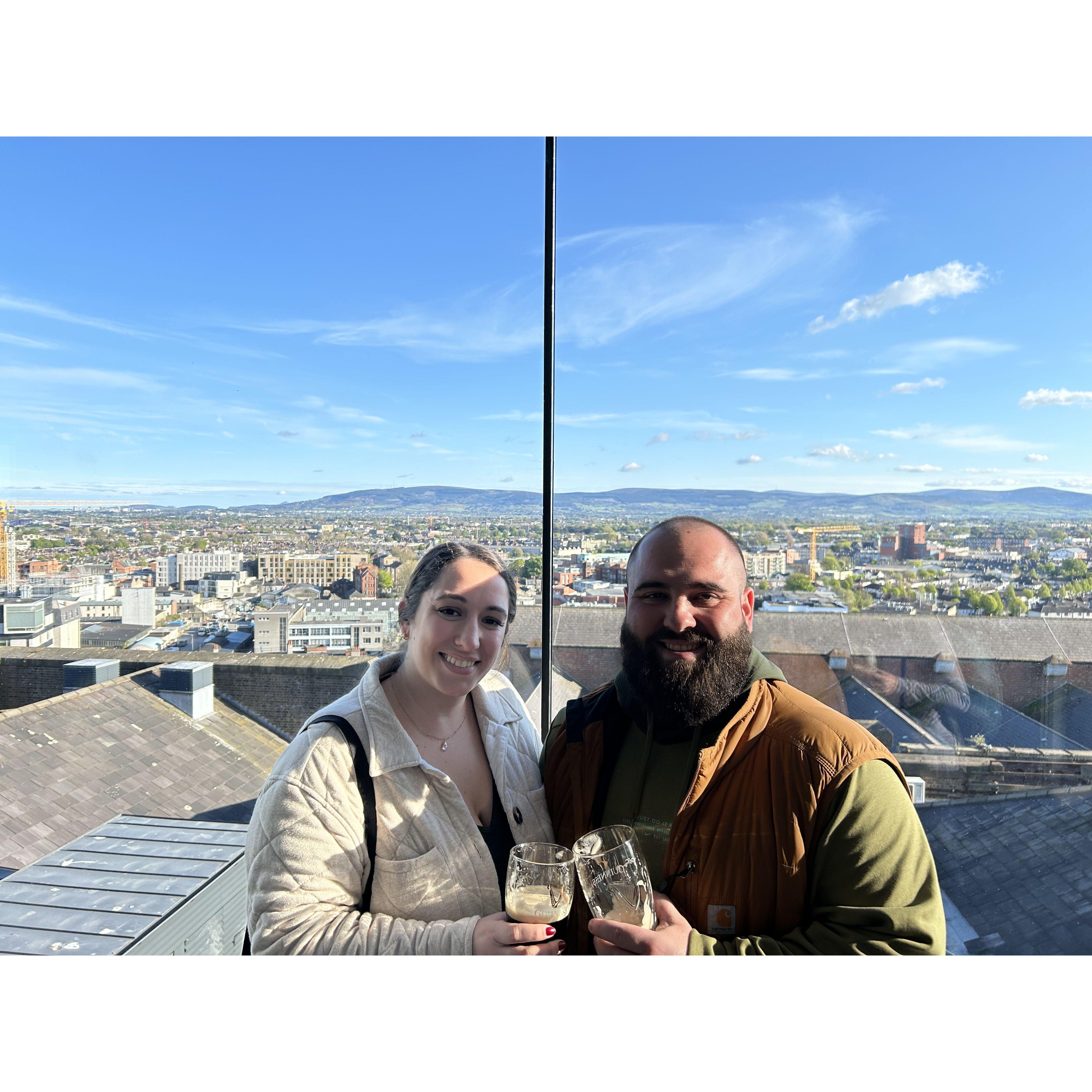 Trip to the Guinness Factory in Ireland 2024