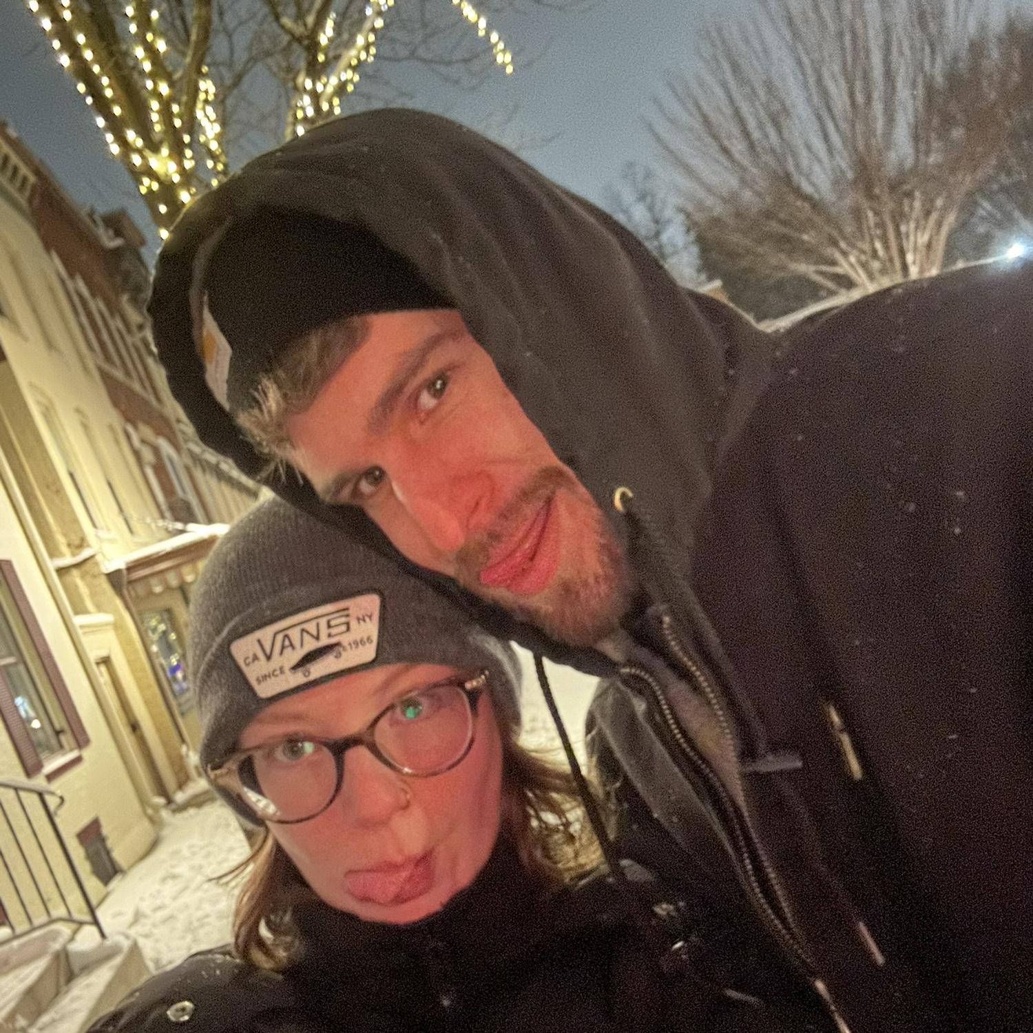 We love a walk in the snow, especially in Downtown!