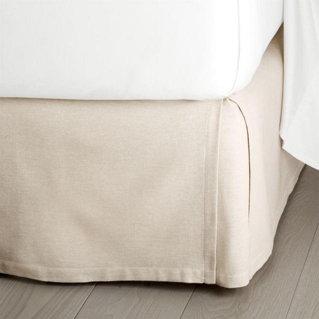 Paloma White 15" Full Bedskirt
