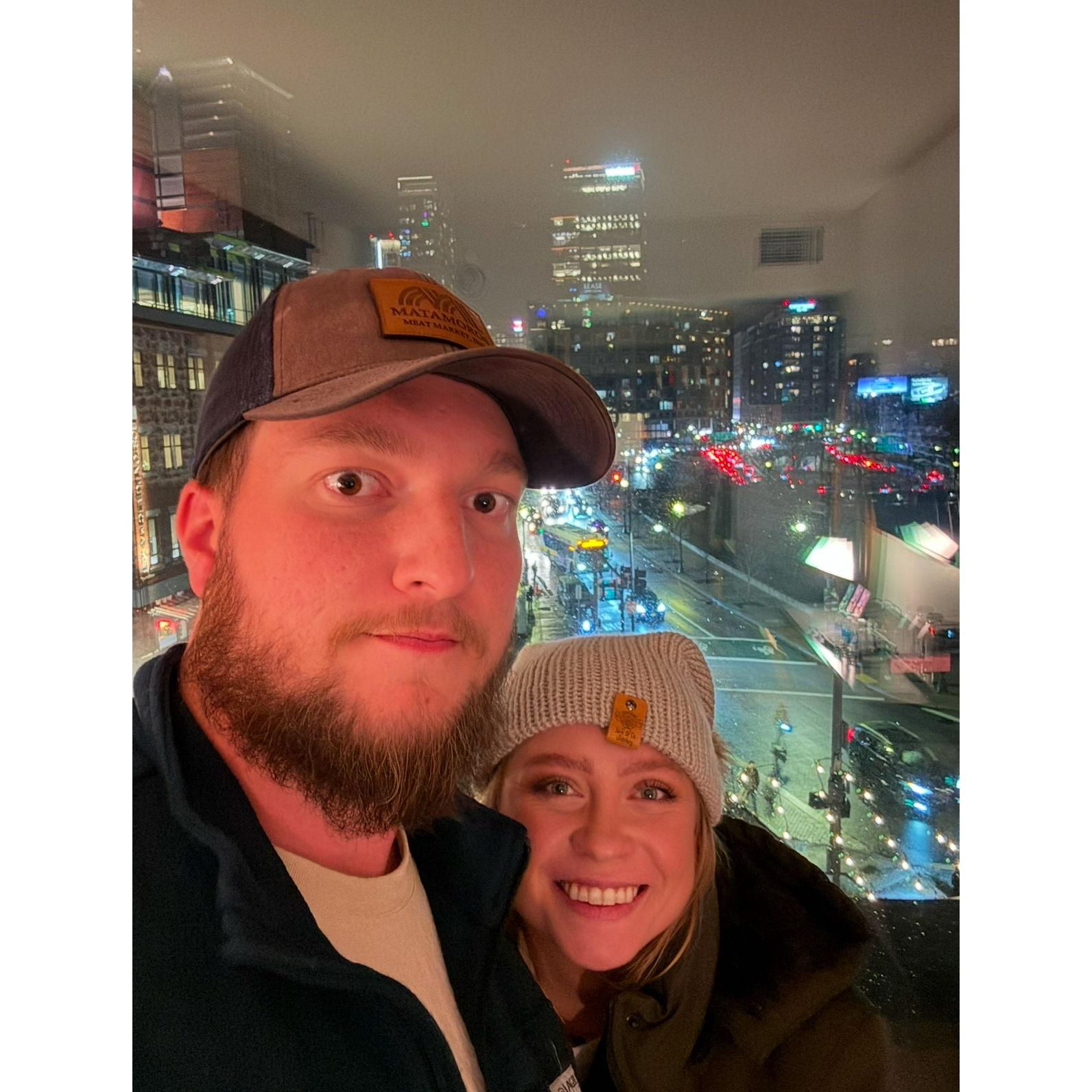 Night Before Engagement in Boston