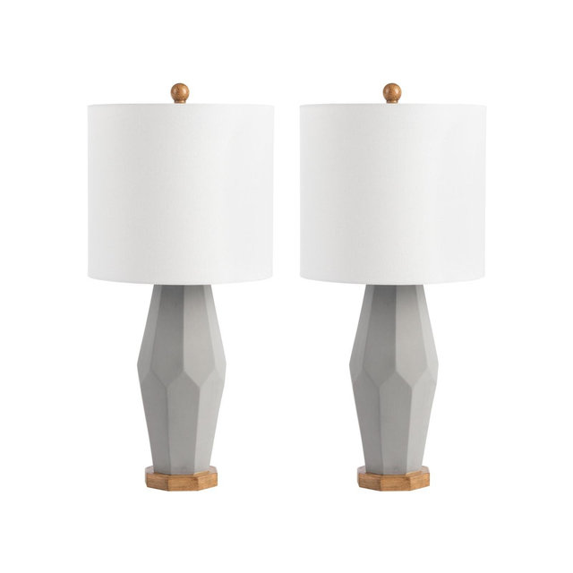Landren Table Lamp - 27 Inch Height - TBL7002 - Grey - Safavieh