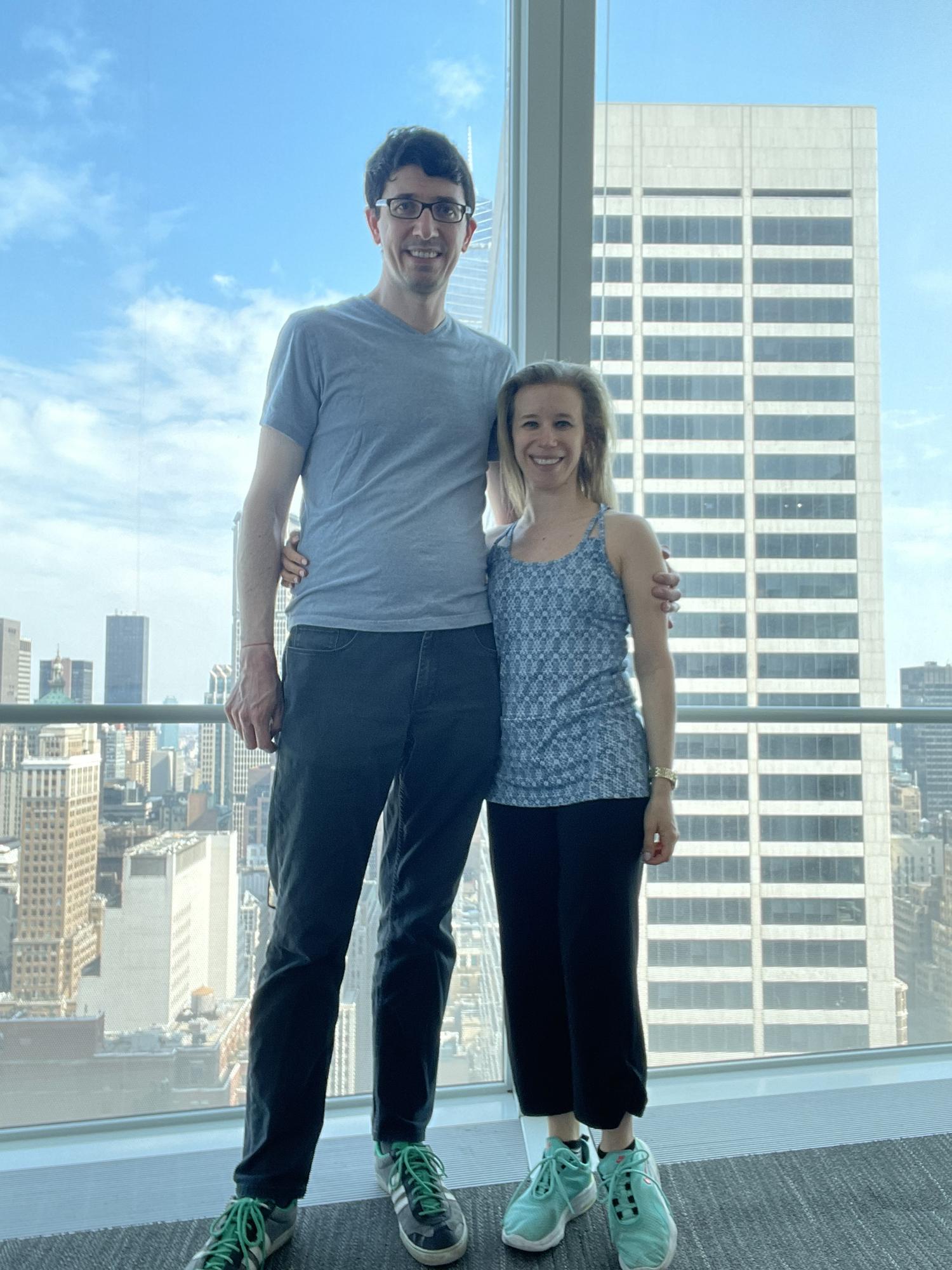 Visiting Brian’s new office in NYC!