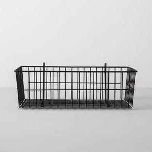 Wire Shelf Hanging Accessory Basket Black - Made By Design™