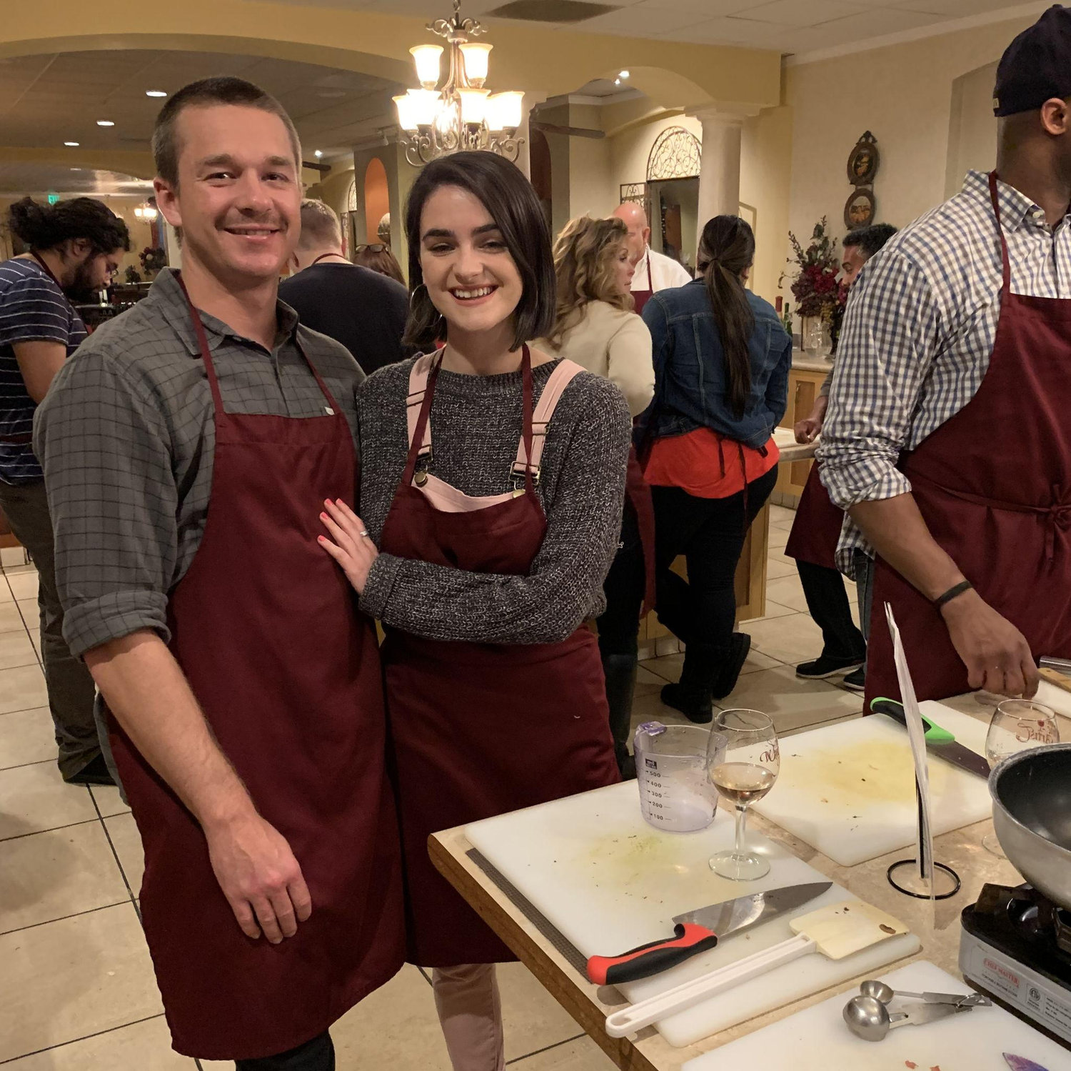 Valentine's Day cooking class
