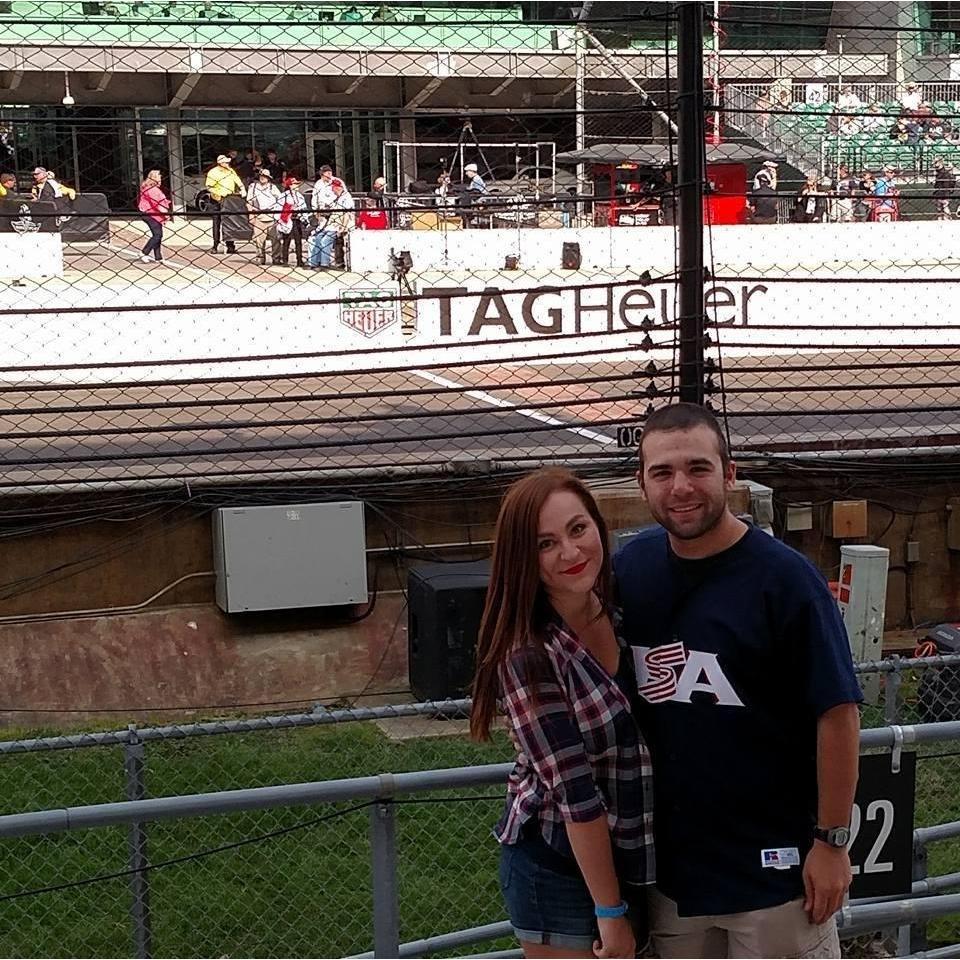 Watching Indy 500 trials in 2016