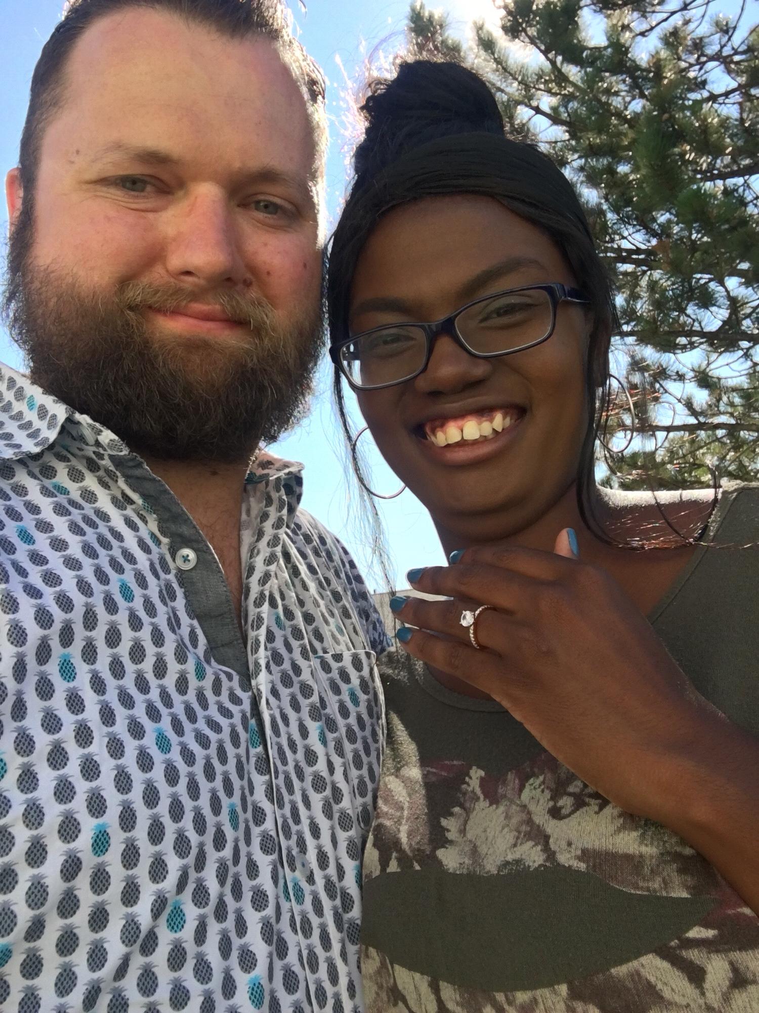 The day she actually said yes