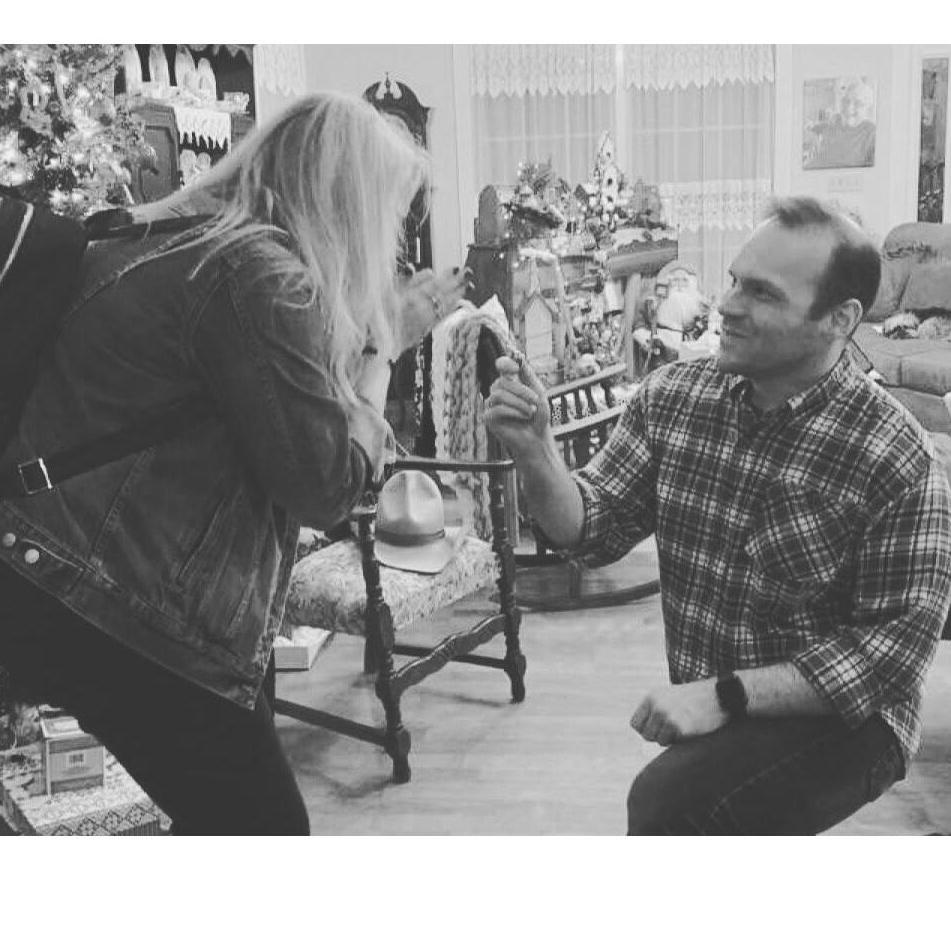 Zach proposed on Christmas Eve at his grandmother’s house. I had no clue it was happening but it was by far the best day ever.
