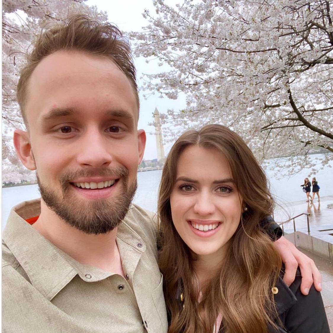 Tanner made sure I got my wish and saw the Cherry Blossoms through my mono daze.