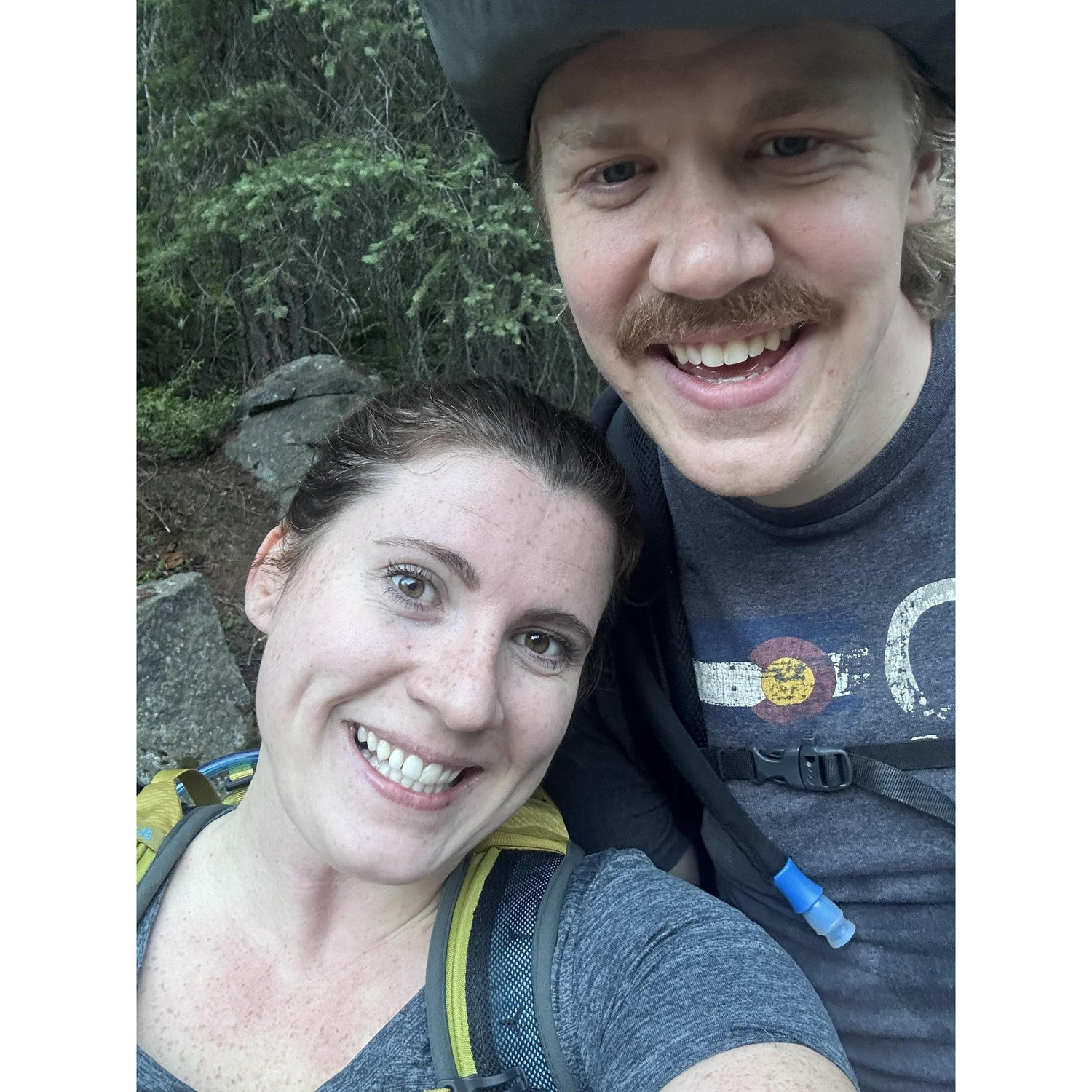 2023 - Taken at 5:00 am just as we started a 22 mile hike that took us 17 hours to finish. Absolutely incredible but our feet still haven't forgiven us!