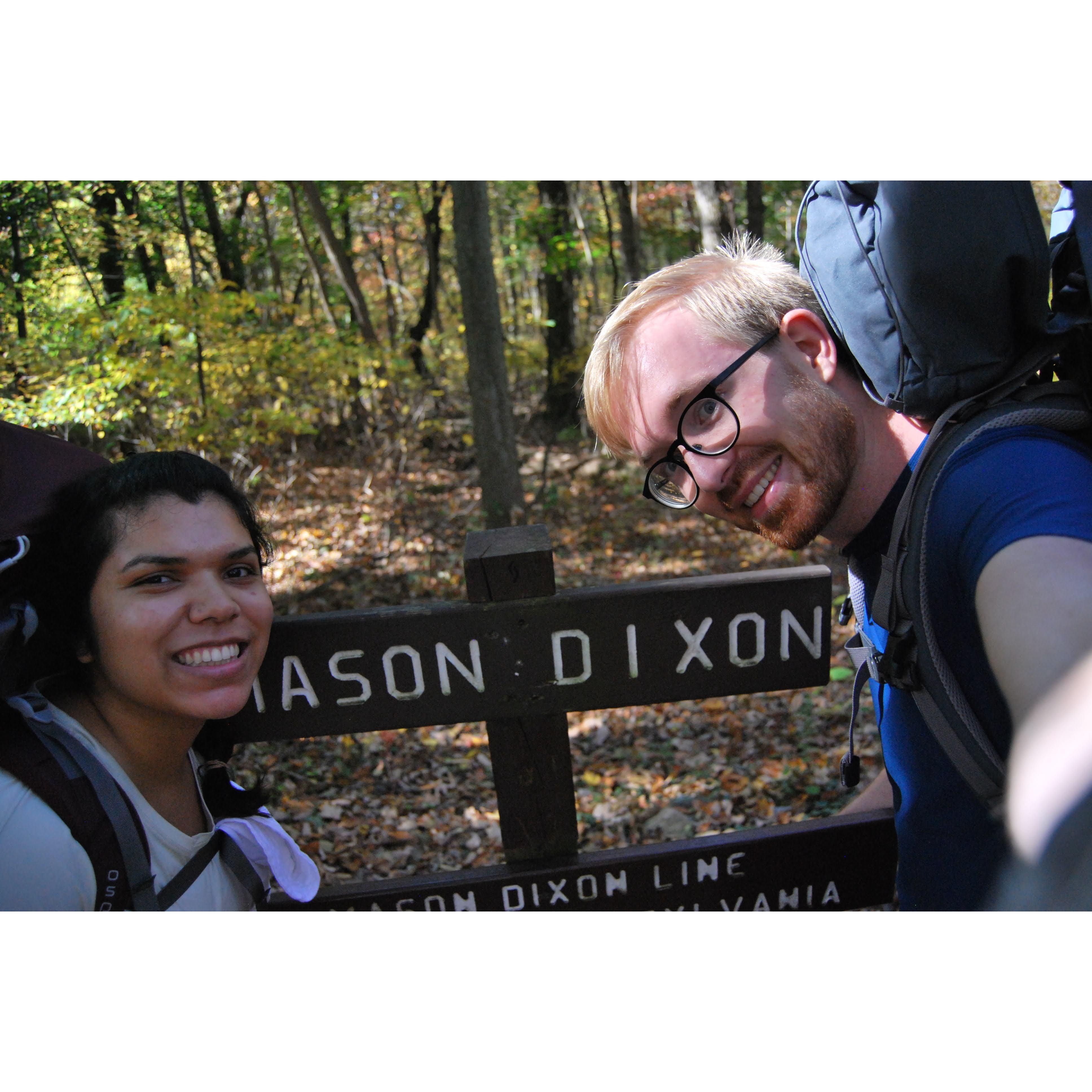 October 2020. Jess and Johan go on a 4-day backpacking trip on the Maryland section of the Appalachian trail, starting at the Mason-Dixon Line at PenMar Park.