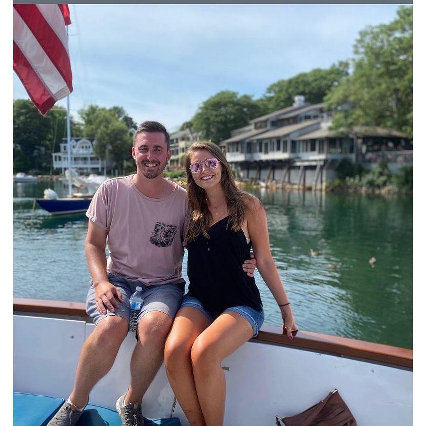 Behind us here is our favorite place in Ogunquit- Barnacle Billy's