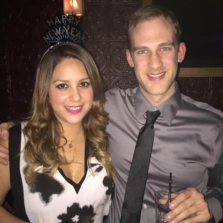 Our first New Year's party together (2017)