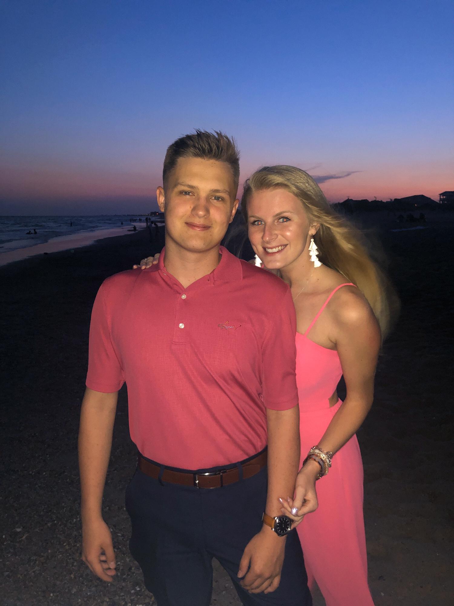 A beach trip we took with Claire & Cole