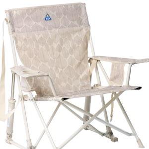 Kickback Rocker | Compact Rocking Camp Chair | GCI Outdoor // Color: Soft Neutral Leaf