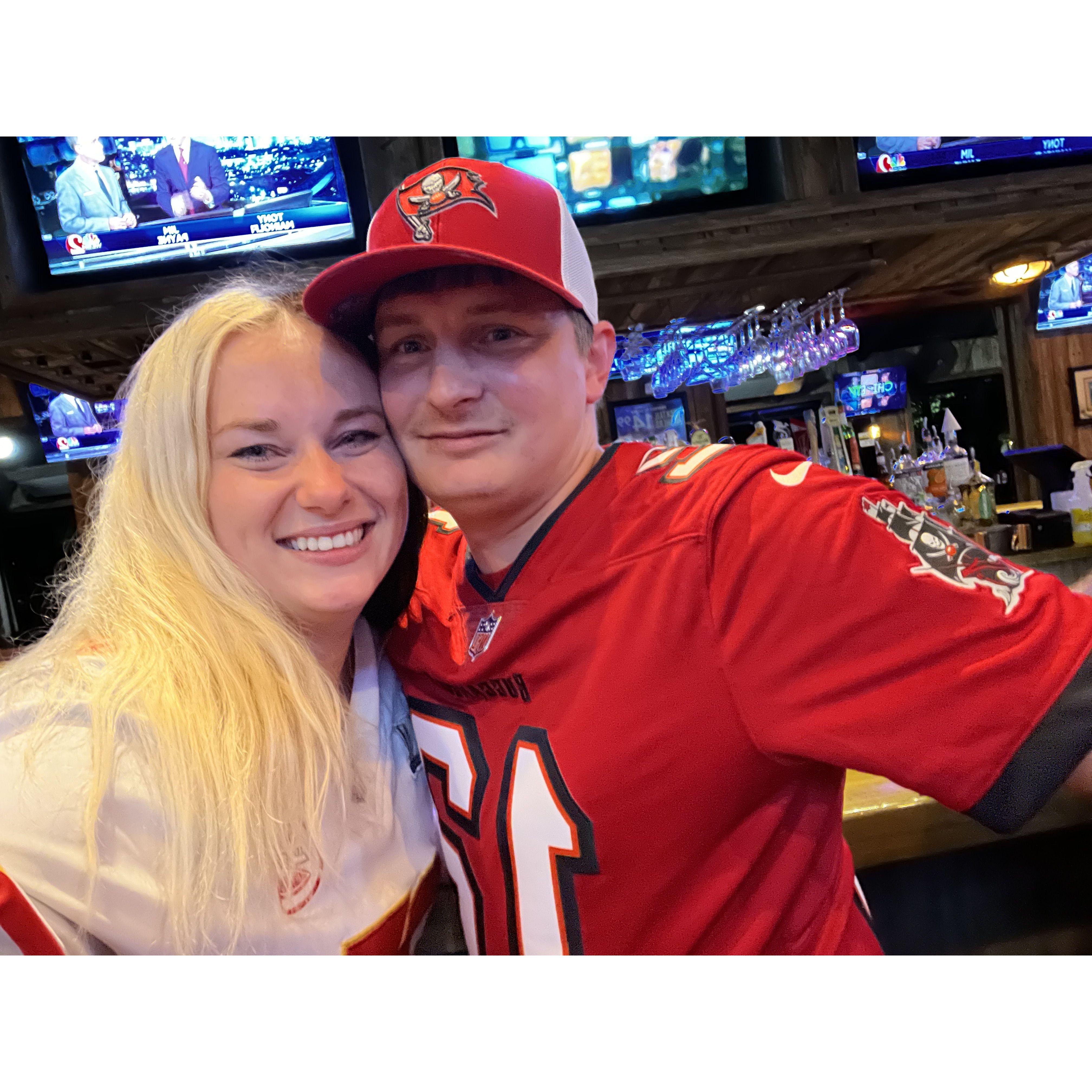 Our first date