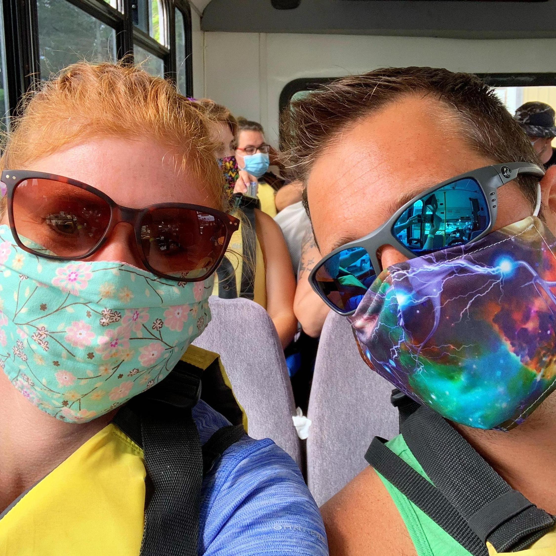 We didn't let the Pandemic stop us from traveling. Mask up, Save Lives, Have Fun!