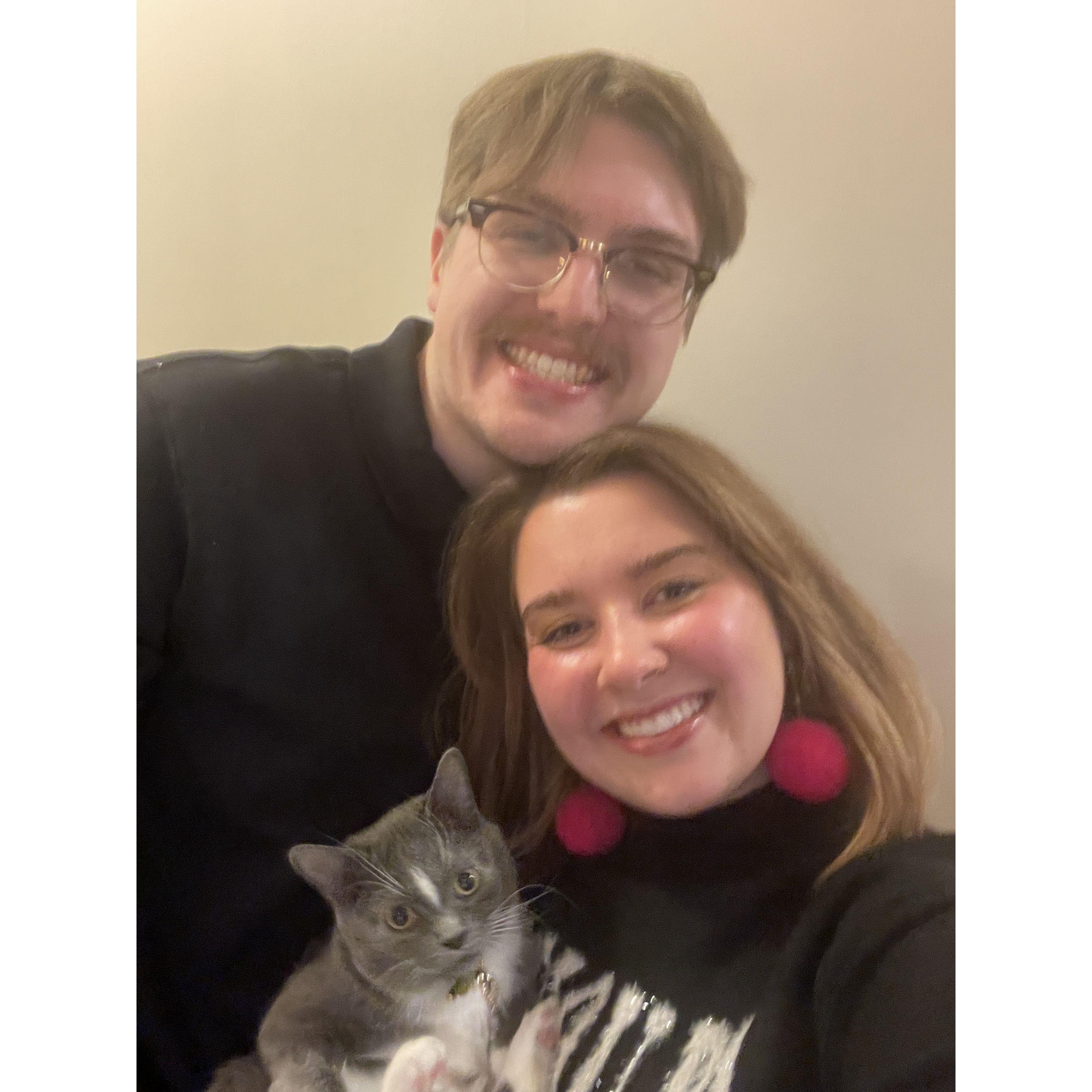 We got a cat!