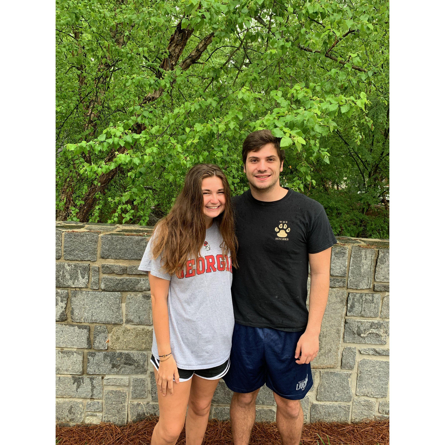 Spring 2019: Giancarlo tagged along with Grayson to visit me in Athens for a concert.