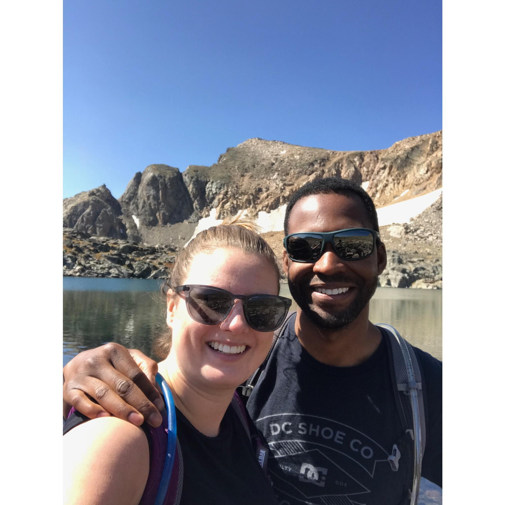 Hiking Lake Dorothy.