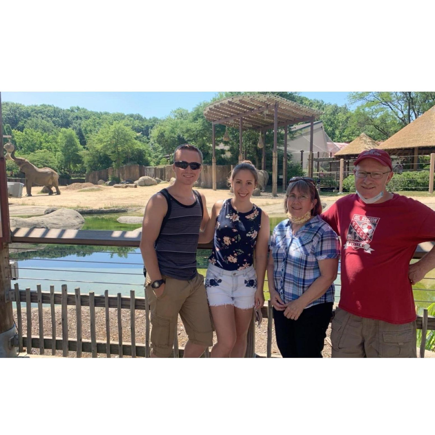Family trip to the Cleveland Zoo