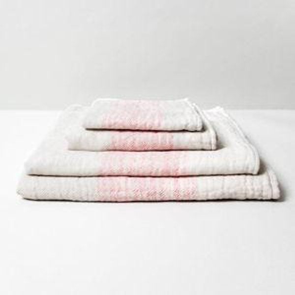 Flax Line Organics Towel - Beiges (Pink)