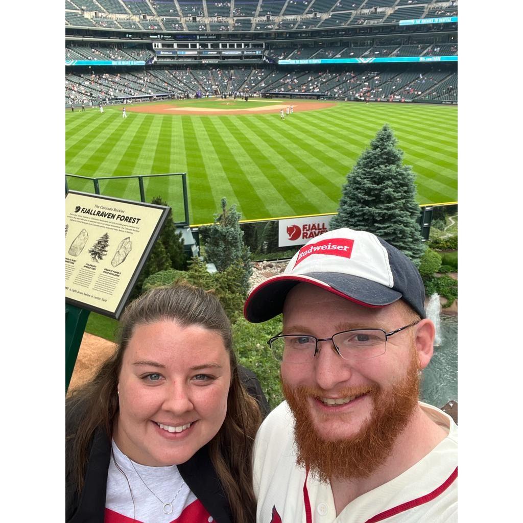 Working on Nicks goal of visiting all MLB stadiums. Coors Field