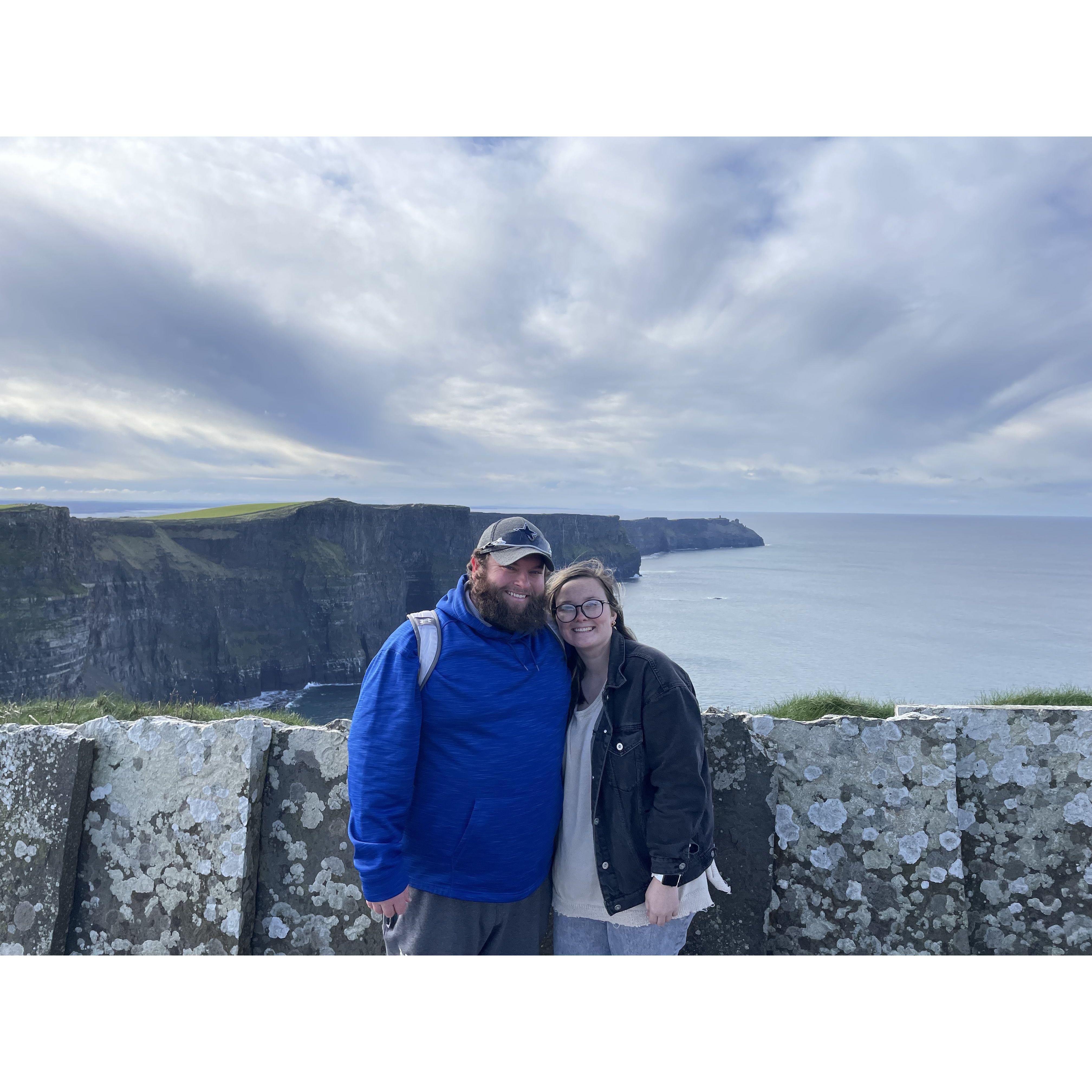 Our first international trip together! Spring Break 2023 in Ireland!