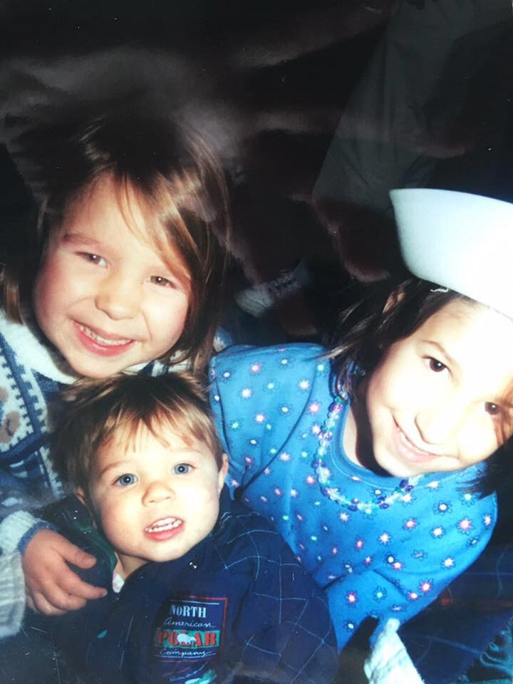 Marina and her two younger siblings
