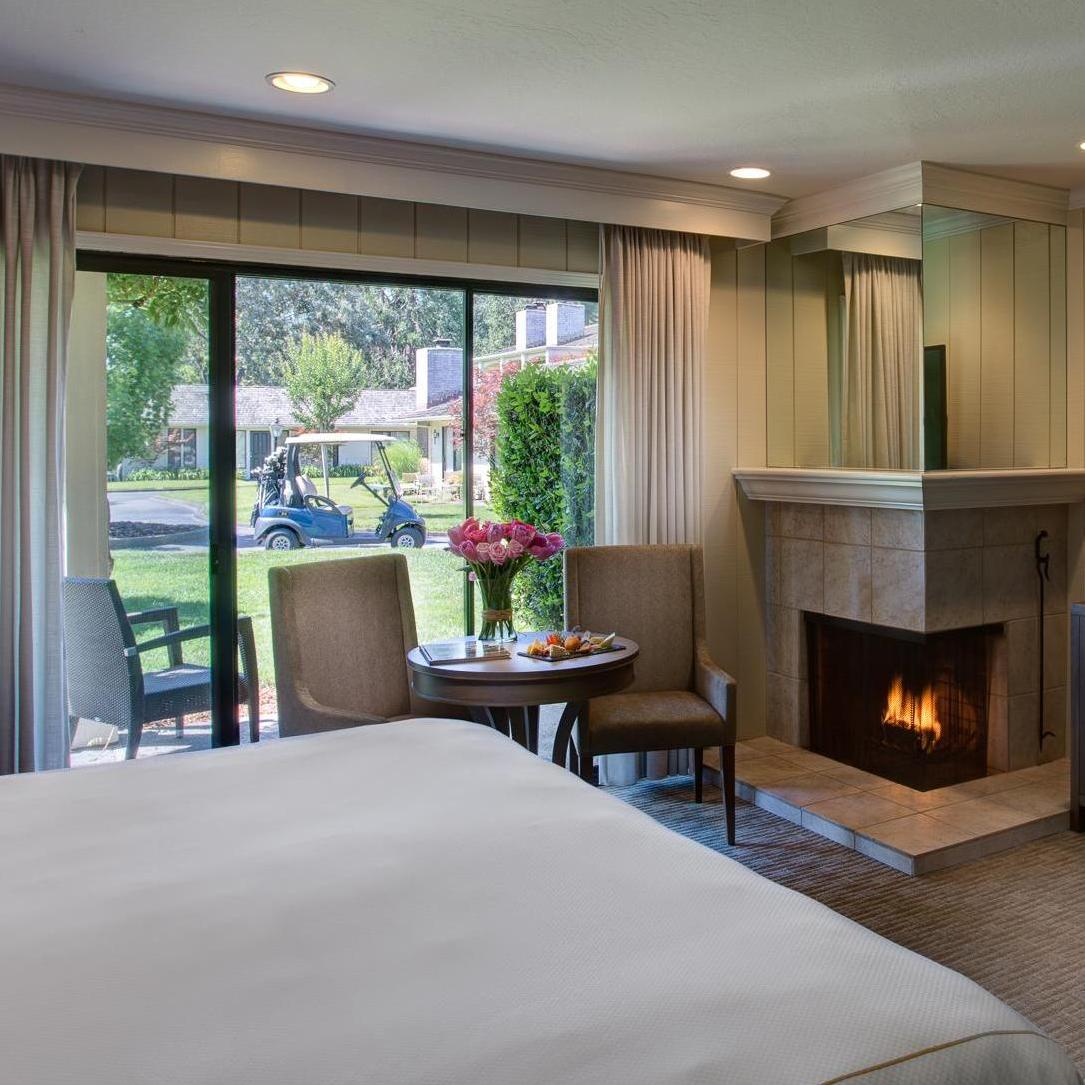 A junior suite at Silverado.