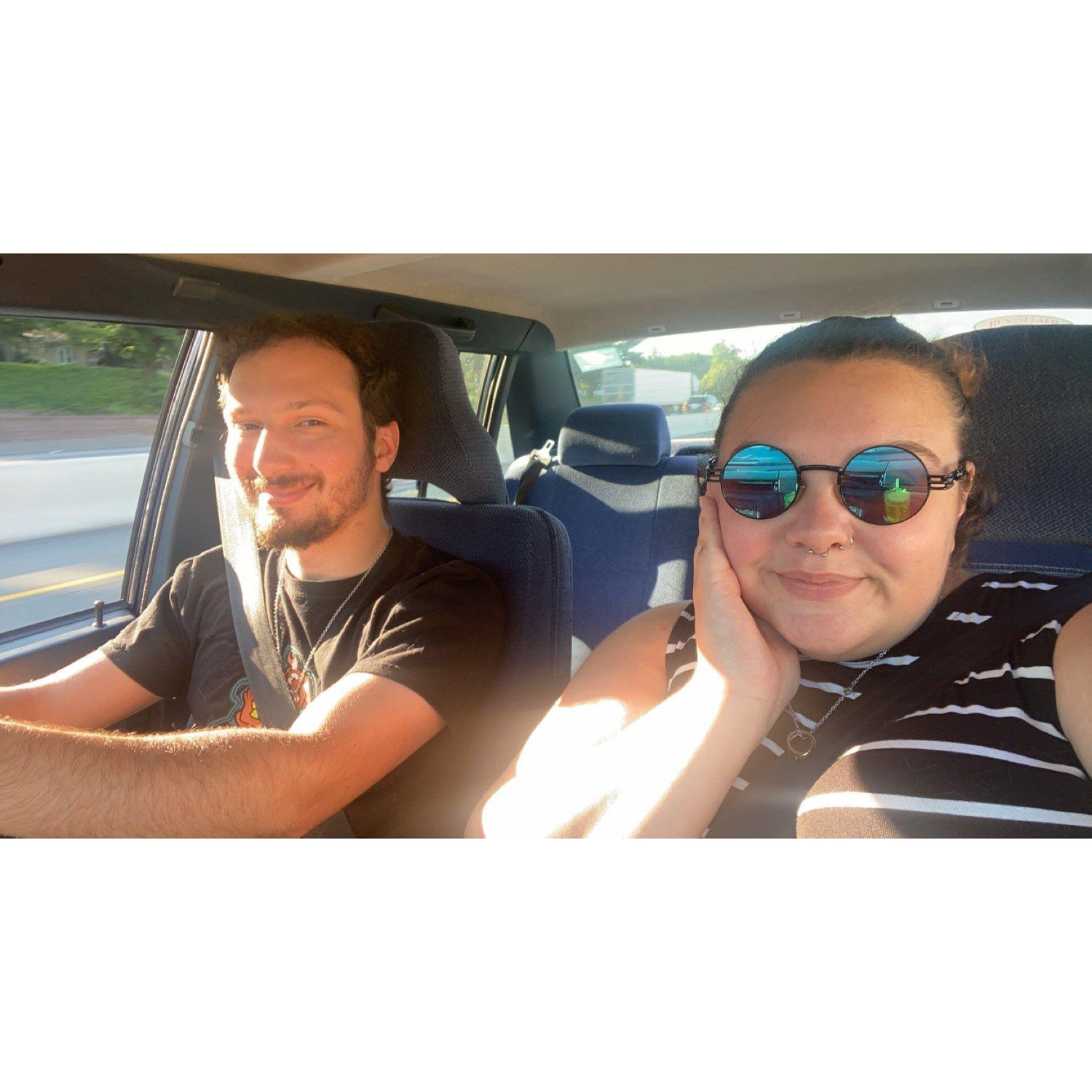 On the road