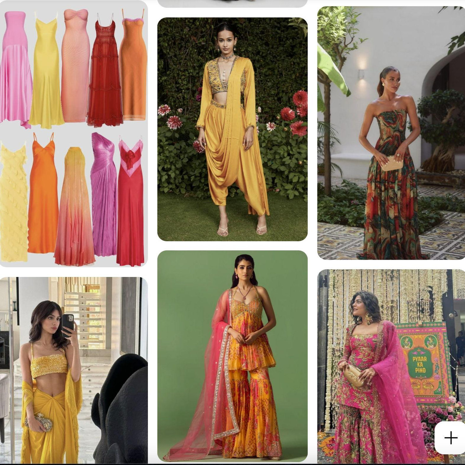 Women's haldi Inspo