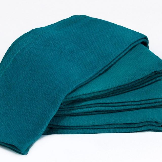 Towels by Doctor Joe Green 16" x 25" New Surgical Huck Towel, Pack of 12