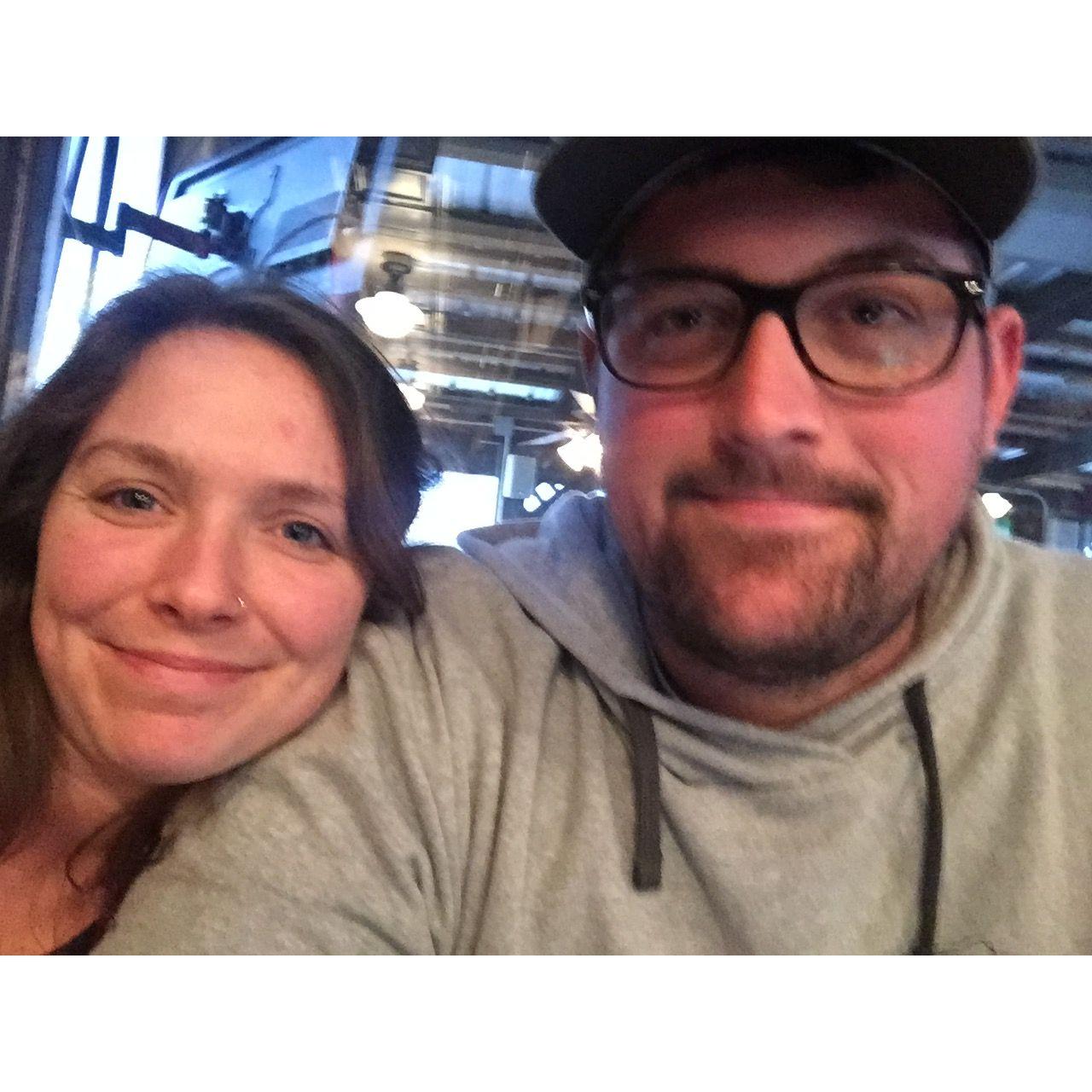 Getting a beer together somewhere