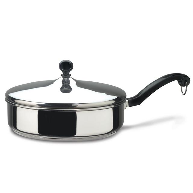 Farberware Stainless Steel 2.75-Quart Saute Pan