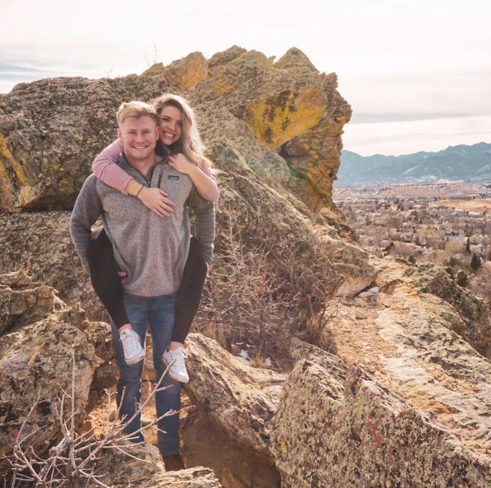 Quick hike in Colorado Springs the day before Ryan left for Kuwait in early 2019.