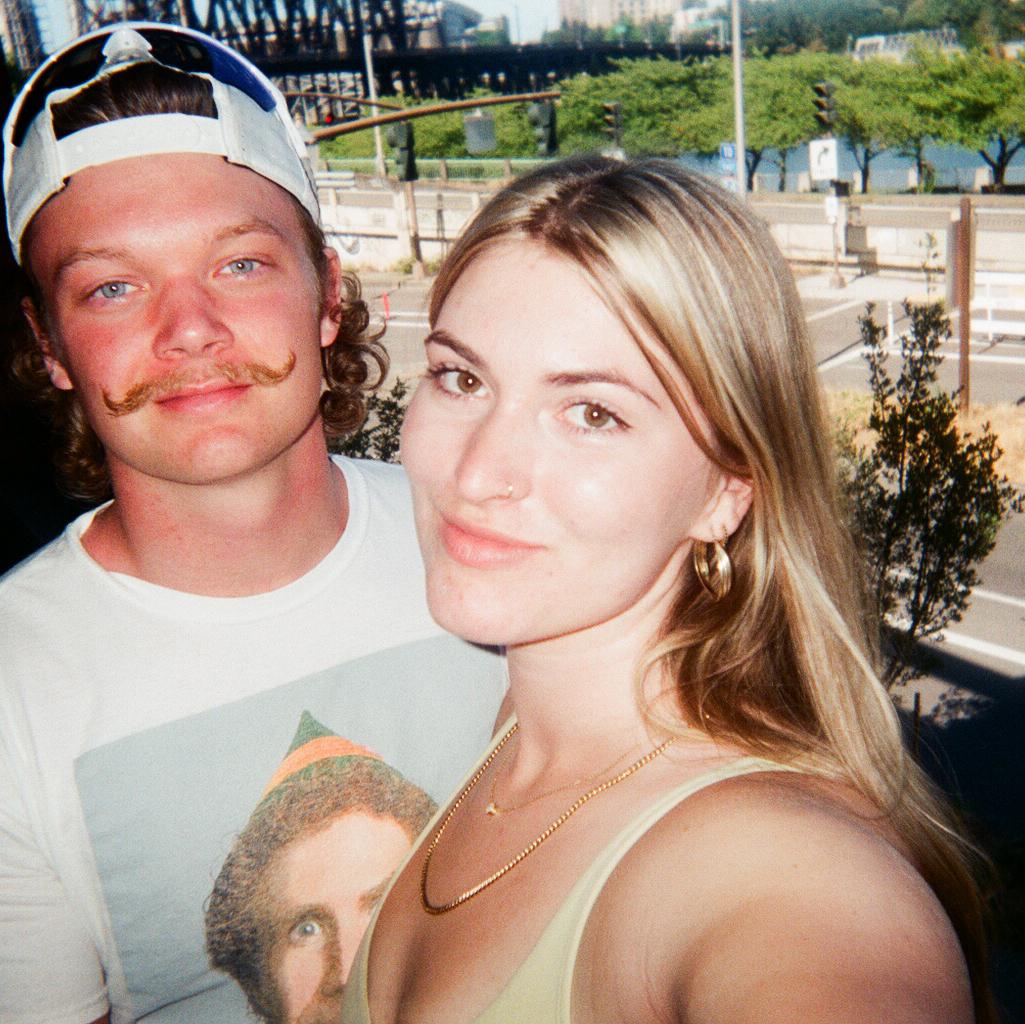 Cheers to that stache!