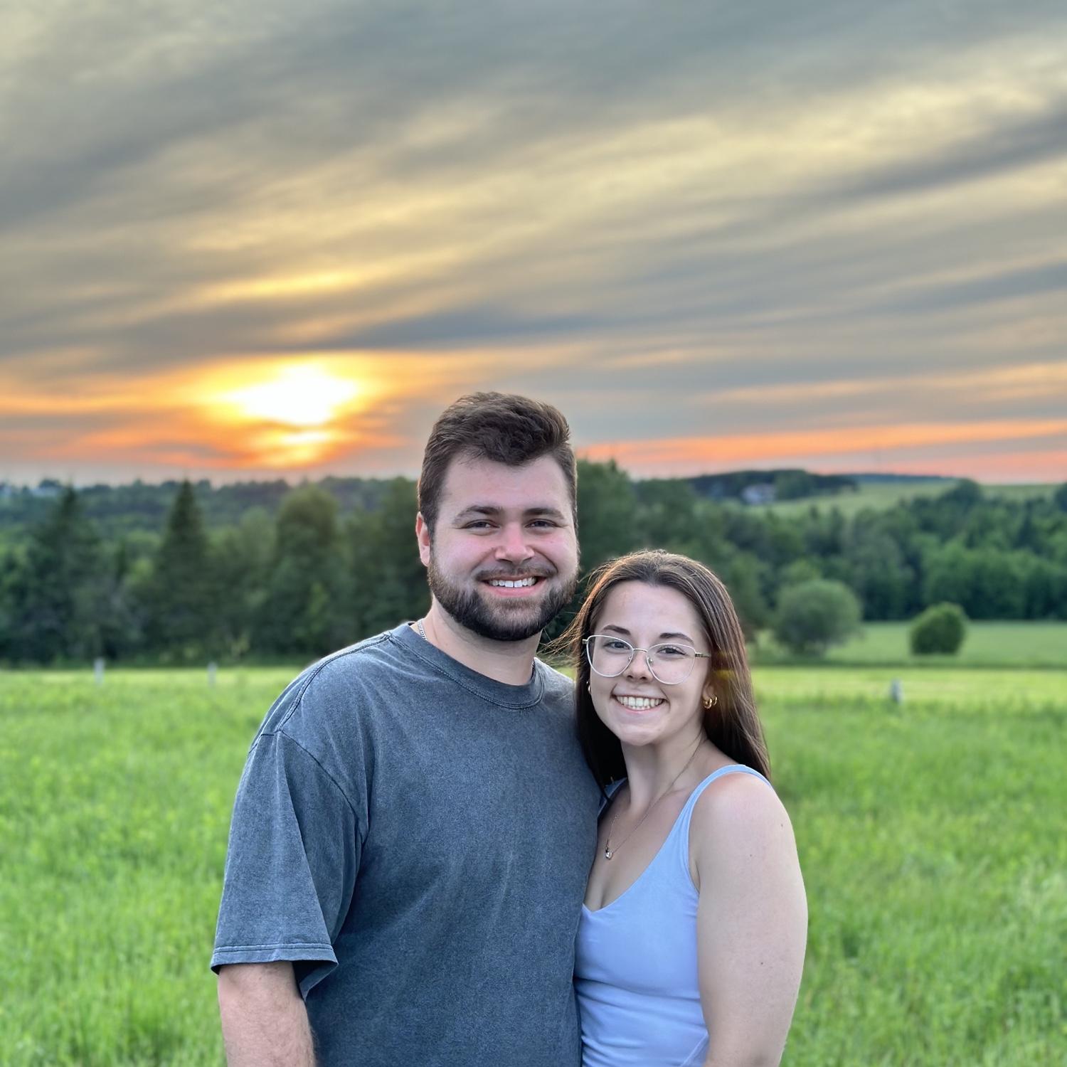 Colin’s first trip to Angi’s family farm. One of her favorite places on earth!