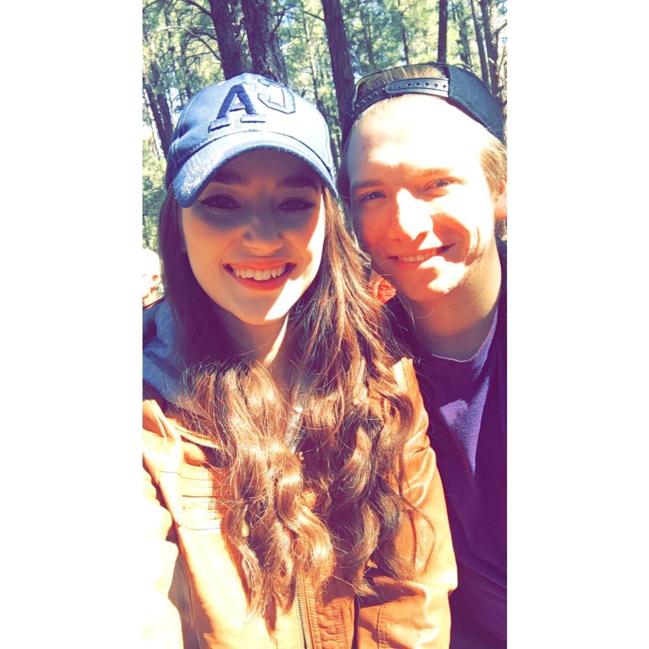 Our 1 year anniversary of dating!