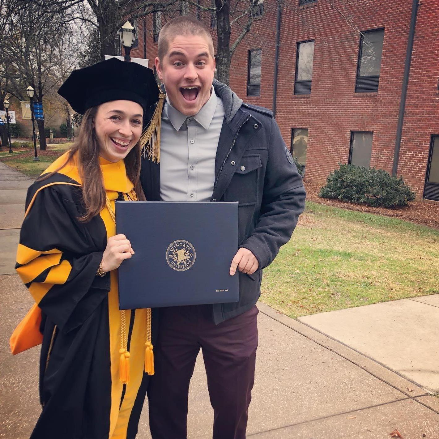 Ellis graduates PT School!