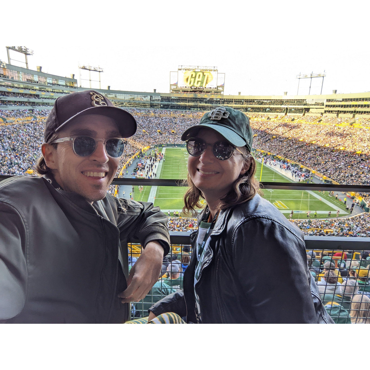 Claire has successfully converted Kell into a Packers fan.